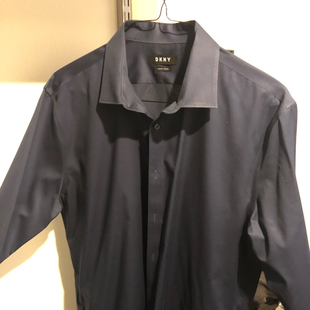 DKNY Slim-Fit Performance Stretch Wrinkle-Free